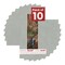 Light Grey Suede Mat Board for 10x20 Frames - Fits 5x15 Photos